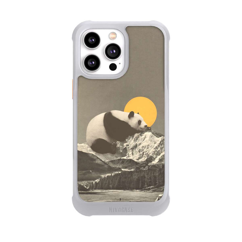iPhone 14 Pro Max NIVOmax Riesenpanda macht ein Nickerchen