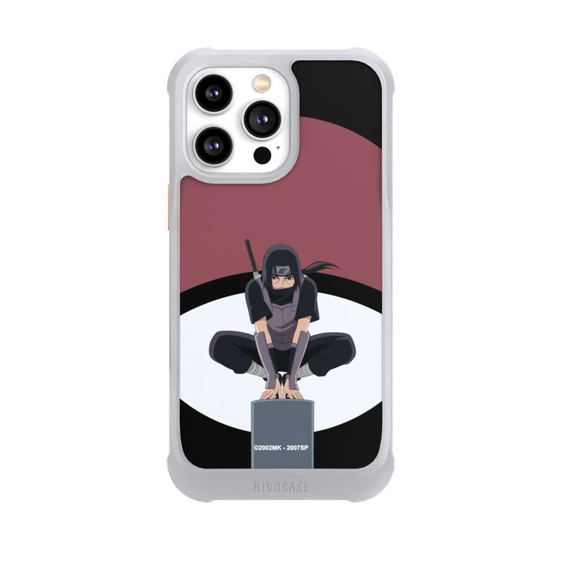 iPhone 14 Pro Max NIVOmax Itachi Uchiha Symbol schwarz