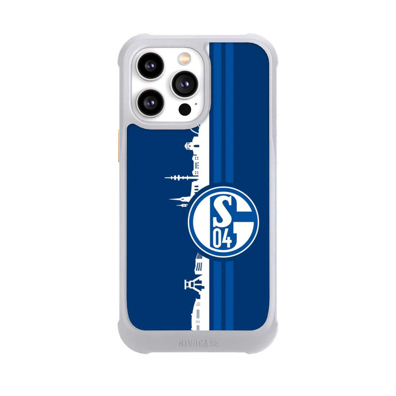 iPhone 14 Pro Max NIVOmax Schalke 04 Skyline Blau