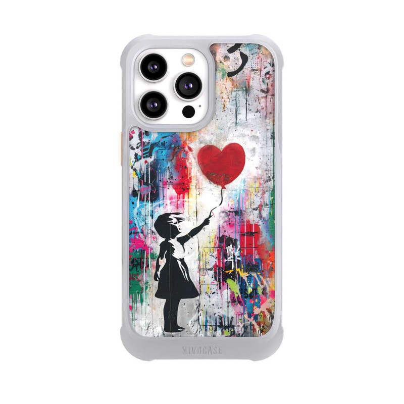 iPhone 14 Pro Max NIVOmax Balloon Girl Colorful
