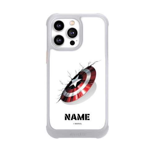 Apple iPhone 14 Pro Max NIVOmax Captain America Shield Personalisierbar