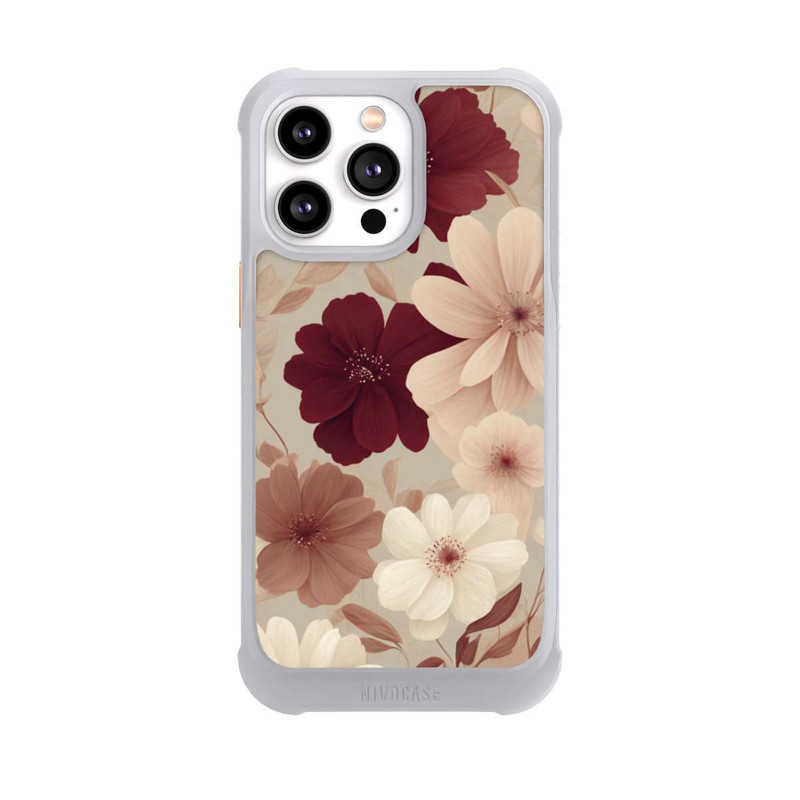iPhone 14 Pro Max NIVOmax Romantische Pastellblumen mit KI