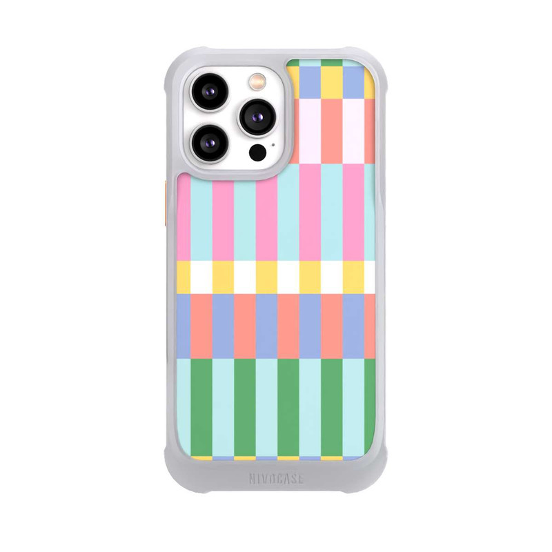 iPhone 14 Pro Max NIVOmax Checked Theme Pastel