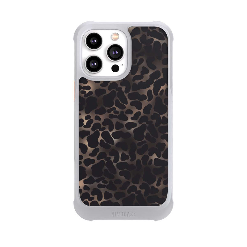 iPhone 14 Pro Max NIVOmax Leo-Muster dunkel