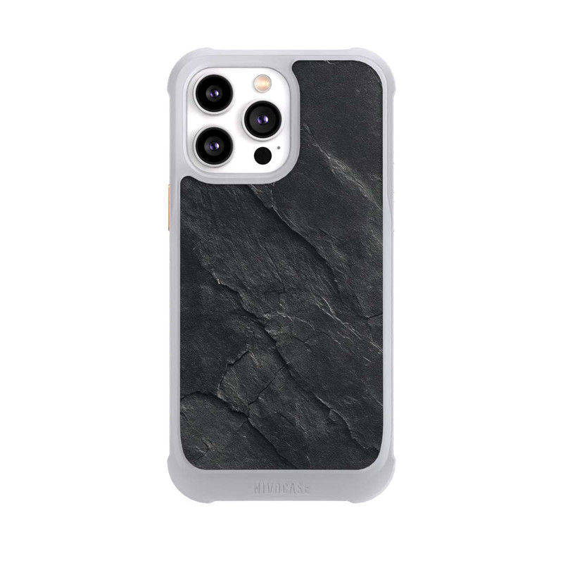 iPhone 14 Pro Max NIVOmax Dunkler Schiefer Look