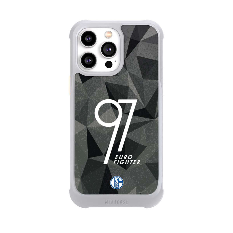 iPhone 14 Pro Max NIVOmax S04 Eurofighter 97 grau