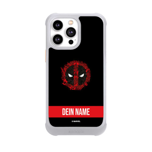 Apple iPhone 14 Pro Max NIVOmax Deadpool Logo Personalisierbar