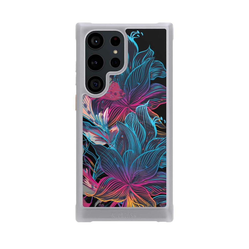 Galaxy S23 Ultra NIVOmax Neon Flower Power