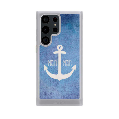 Samsung Galaxy S23 Ultra NIVOmax Moin Moin Anker Blau