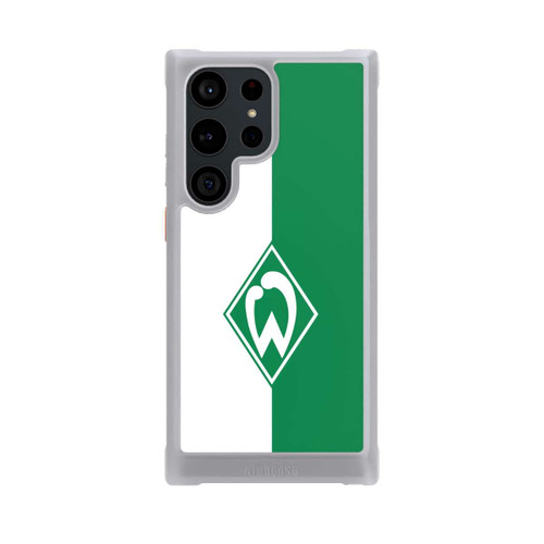 Samsung Galaxy S23 Ultra NIVOmax Weiß-Grün - Werder Bremen
