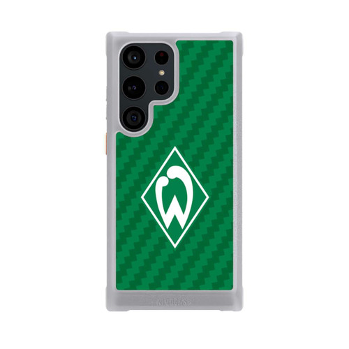 Samsung Galaxy S23 Ultra NIVOmax Carbonlook - Werder Bremen