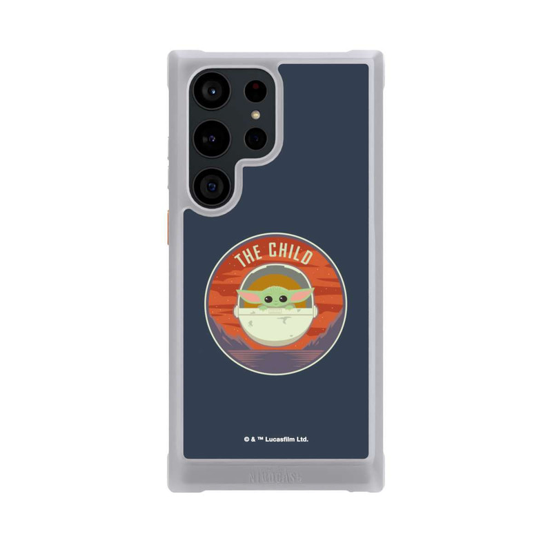 Galaxy S23 Ultra NIVOmax The Child Badge Blue