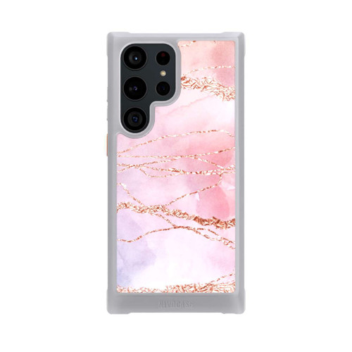 Samsung Galaxy S23 Ultra NIVOmax Glitter Look Pink Girly Marmor