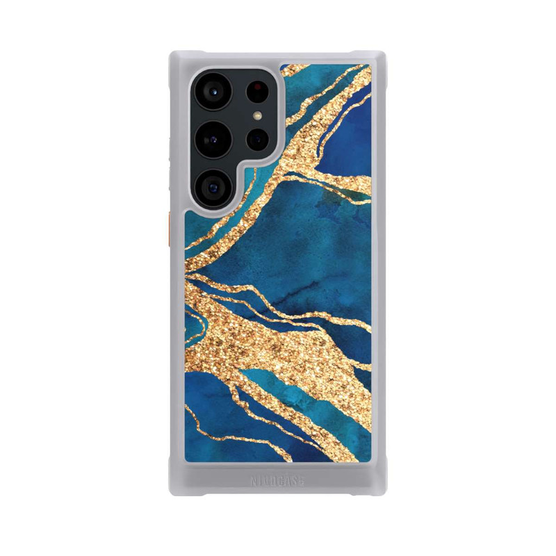Galaxy S23 Ultra NIVOmax Gemstone Blue Gold
