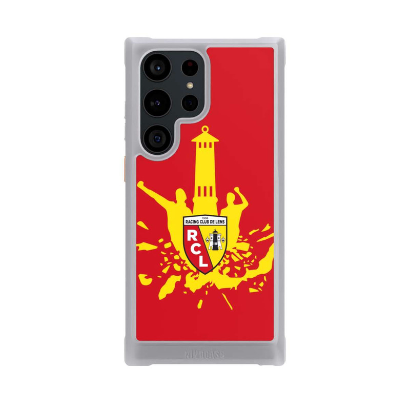 Galaxy S23 Ultra NIVOmax RC Lens Tower Yellow on Red