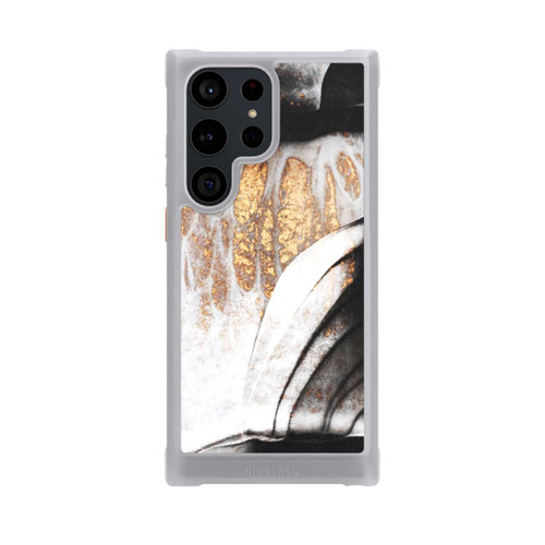 Samsung Galaxy S23 Ultra NIVOmax Veines noires et dorées