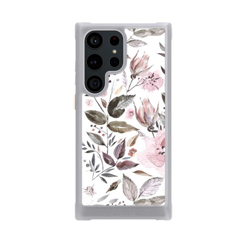 Samsung Galaxy S23 Ultra NIVOmax Aquarell braune Rosenblüten