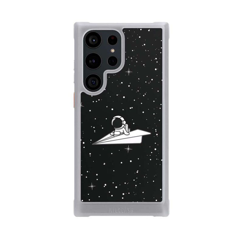 Galaxy S23 Ultra NIVOmax Astronaut Paper Plane Comic