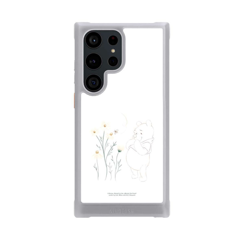 Galaxy S23 Ultra NIVOmax Winnie Puuh sieht sich Gänseblümchen an