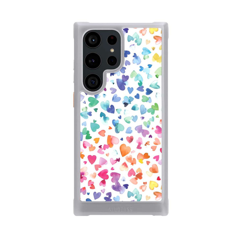 Galaxy S23 Ultra NIVOmax Liebesherzen aquarell