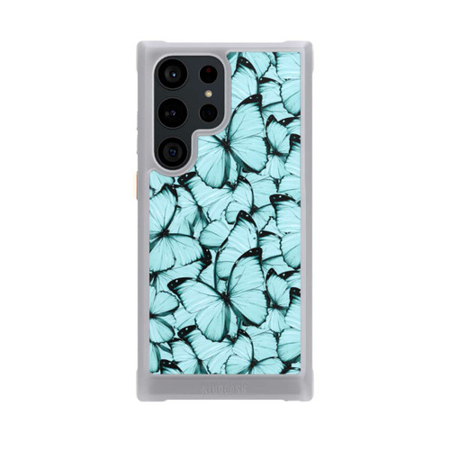 Samsung Galaxy S23 Ultra NIVOmax Teal Butterflies