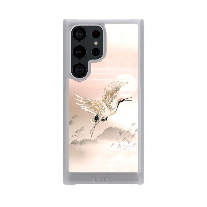 Galaxy S23 Ultra NIVOmax Flying Cranebirds