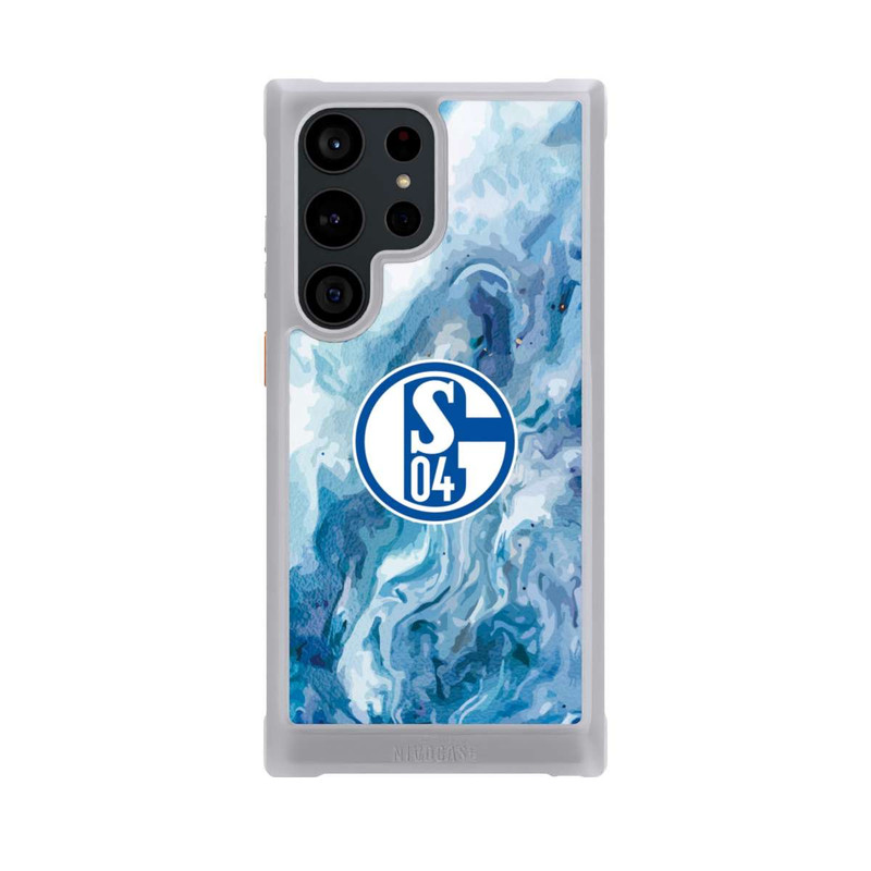 Galaxy S23 Ultra NIVOmax Schalke 04 Flüssig Blau