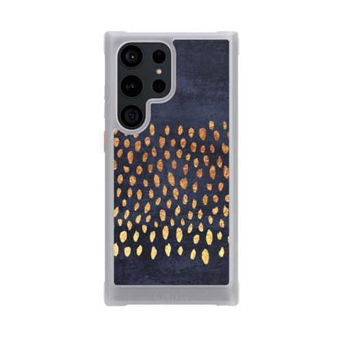 Samsung Galaxy S23 Ultra NIVOmax Or &amp; Bleu Pattern