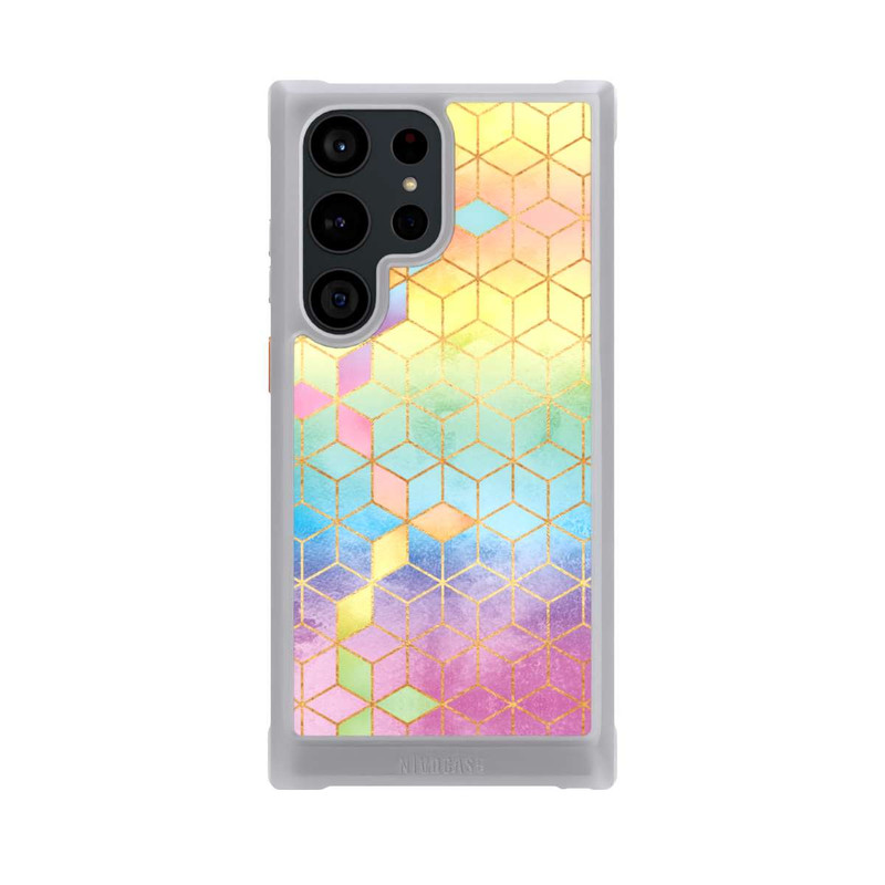 Galaxy S23 Ultra NIVOmax Cubes Arcs-en-ciel