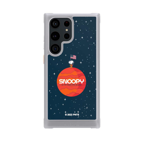 Samsung Galaxy S23 Ultra NIVOmax Snoopy Space Traveller Orange