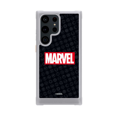 Samsung Galaxy S23 Ultra NIVOmax Marvel Logo Black Red 