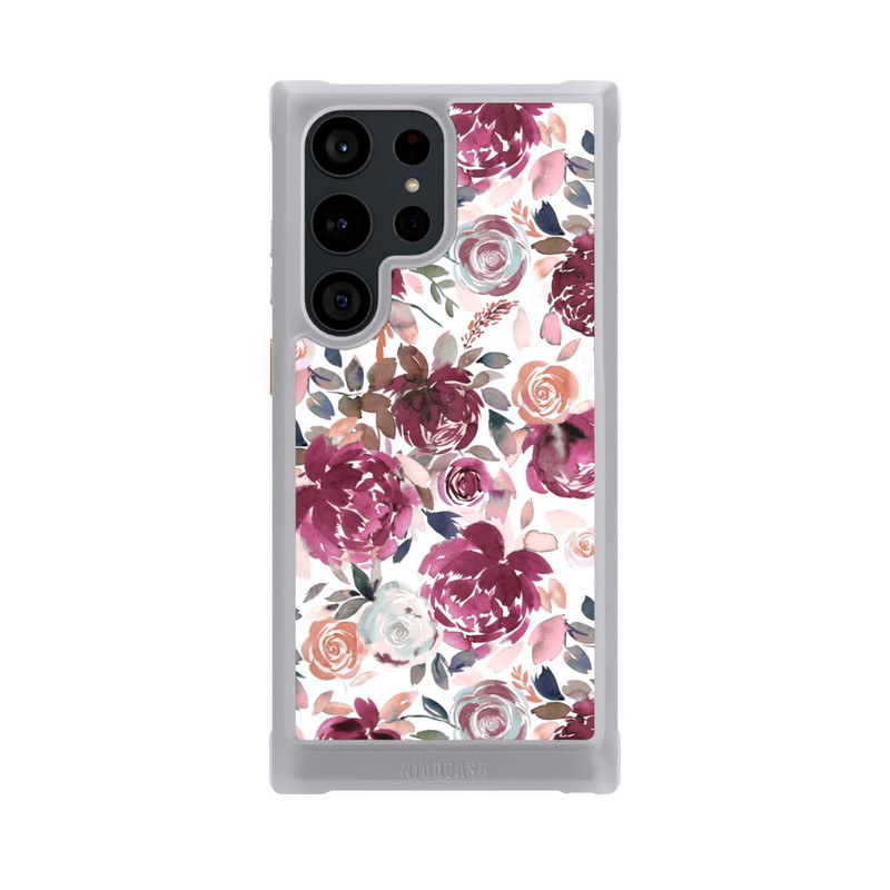 Galaxy S23 Ultra NIVOmax Pivoines et roses d'automne Rose