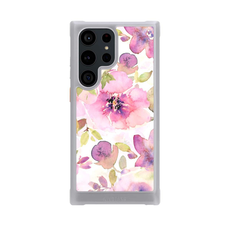 Galaxy S23 Ultra NIVOmax Pink Flowers Wallpaper