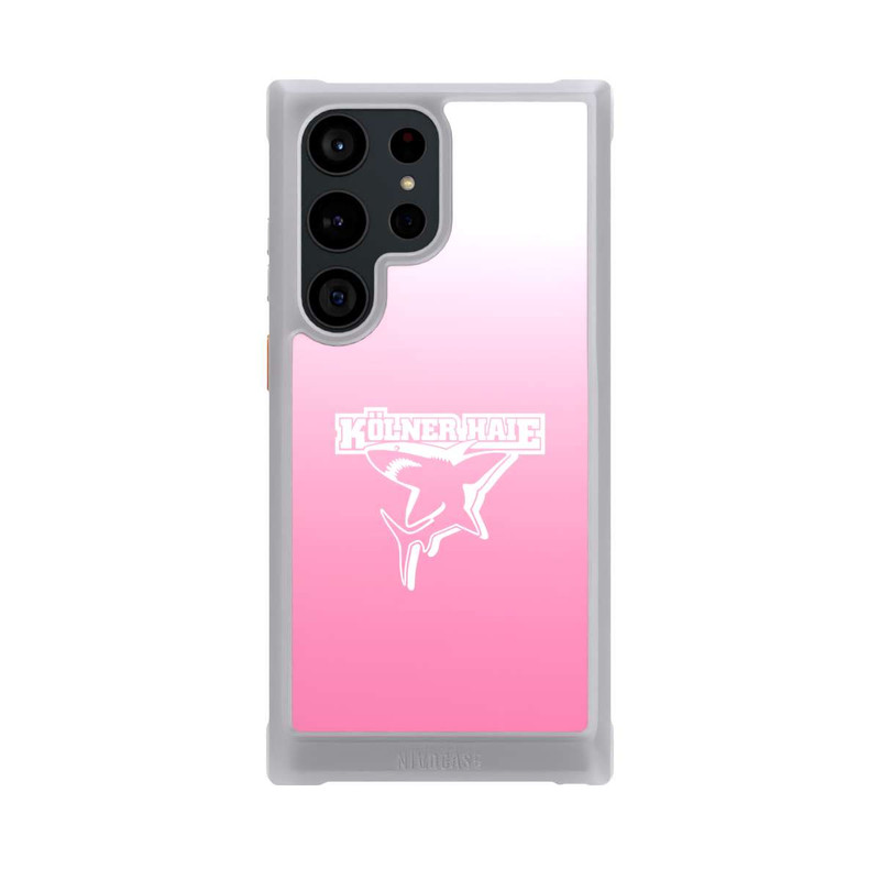 Galaxy S23 Ultra NIVOmax Kölner Haie Weiß Rosa