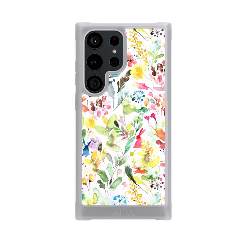 Galaxy S23 Ultra NIVOmax Wild Flowers Meadow Pink