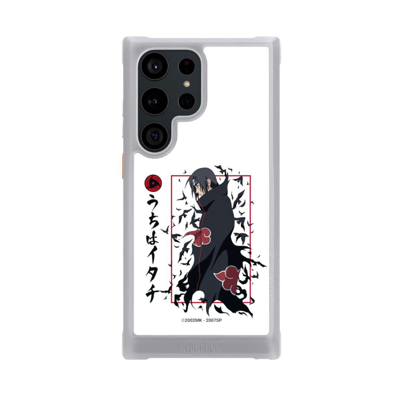 Galaxy S23 Ultra NIVOmax Les corbeaux Itachi blanche