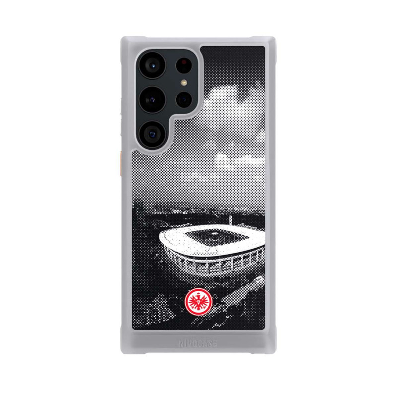 Galaxy S23 Ultra NIVOmax SGE Stadion Schwarz Weiß