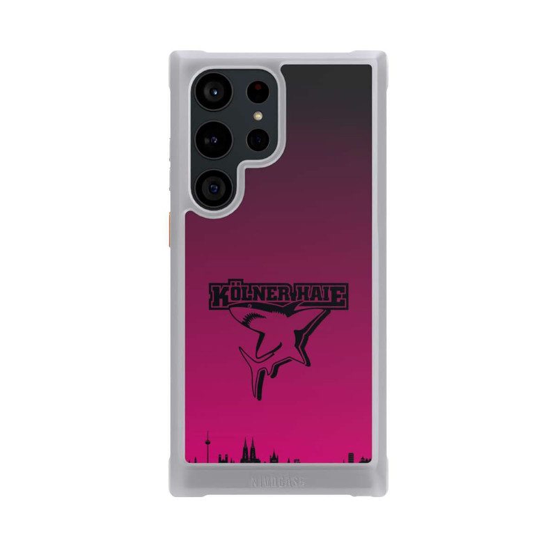 Galaxy S23 Ultra NIVOmax Kölner Haie Skyline Pink