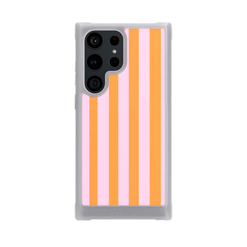 Samsung Galaxy S23 Ultra NIVOmax Orange And Pink Stripes