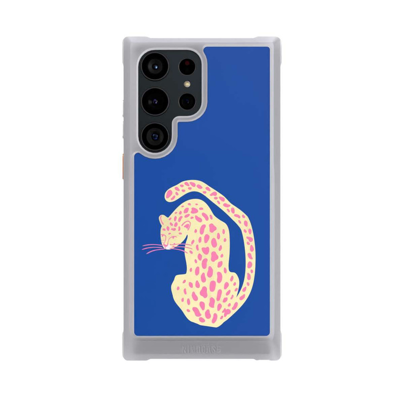 Galaxy S23 Ultra NIVOmax Blue Pink Cat