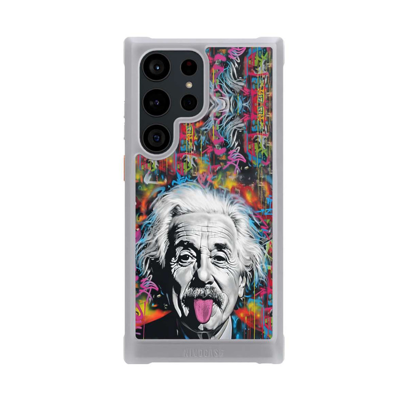 Galaxy S23 Ultra NIVOmax Physiker Bunte Zunge Raus