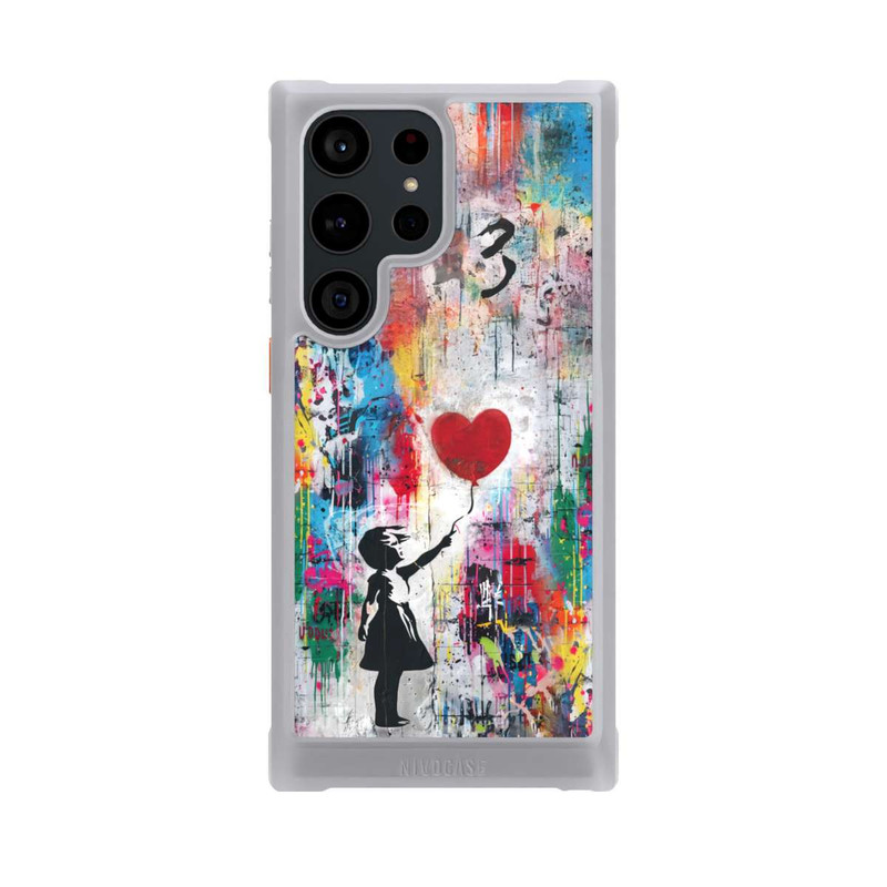 Galaxy S23 Ultra NIVOmax Balloon Girl Colorful