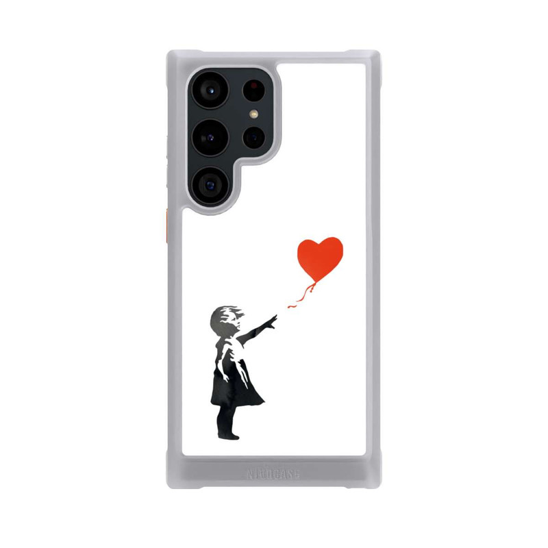 Galaxy S23 Ultra NIVOmax Girl With Red Balloon
