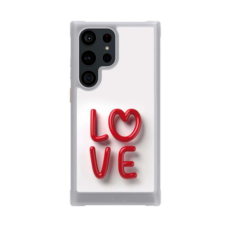 Galaxy S23 Ultra NIVOmax Love Statement Red with AI