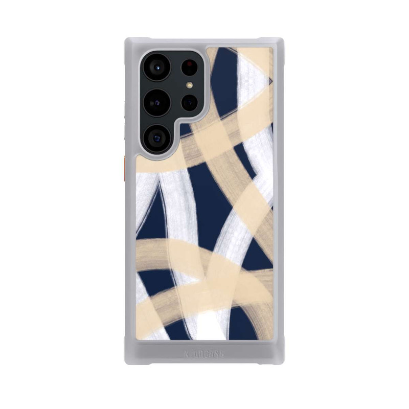 Galaxy S23 Ultra NIVOmax Laced Up Beije Blue