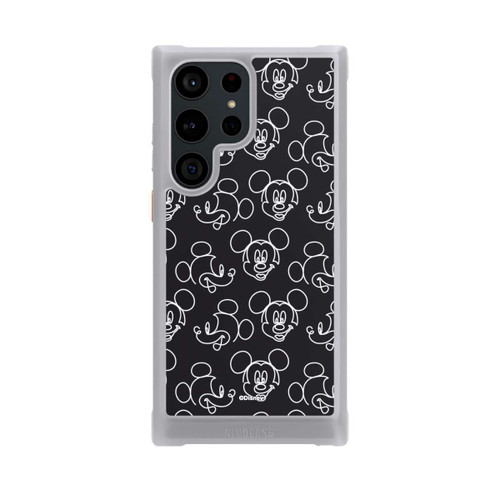 Samsung Galaxy S23 Ultra NIVOmax Disney Mickey Muster Schwarz