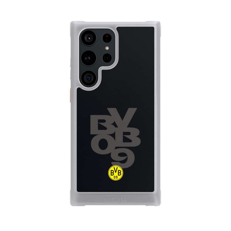 Galaxy S23 Ultra NIVOmax BVB09 Grau Schwarz