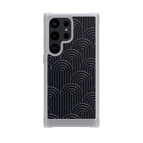 Samsung Galaxy S23 Ultra NIVOmax Art Deco Silber