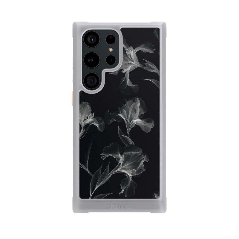 Galaxy S23 Ultra NIVOmax Black and White Photocopy x Ray of Flowers