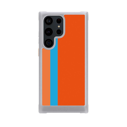 Samsung Galaxy S23 Ultra NIVOmax Rayures Orange Bleu